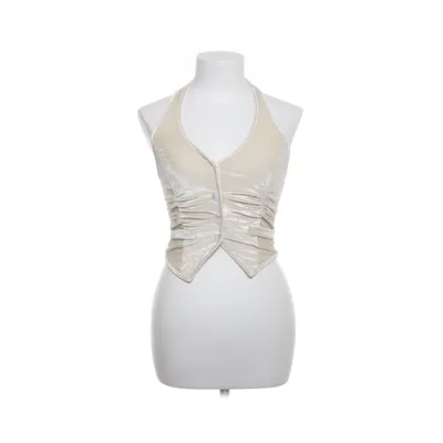 Halter neck top (Beige) from Cider