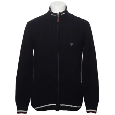 Cardigan (Blue) from Sir Raymond Tailor Acrylic, Cashmere, Polyamide