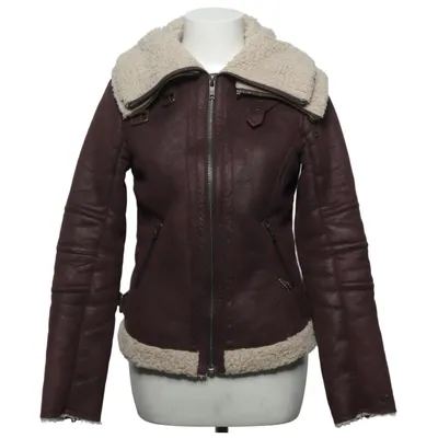 Veste en peau de mouton retournée (Spice) de Khujo Polyester