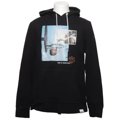 Sweat à capuche (Noir) de Foot Locker Coton, Polyester