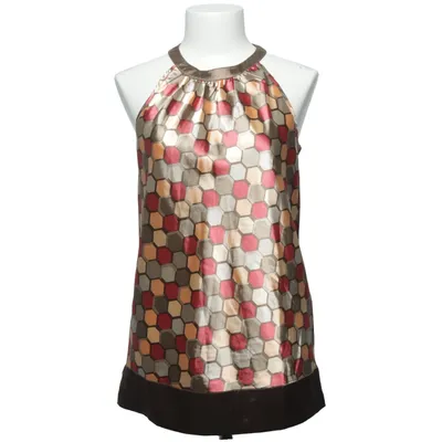 Top (Rød, Beige, Grå, Flerfarvet) fra Vivien Caron Elastan, Polyester