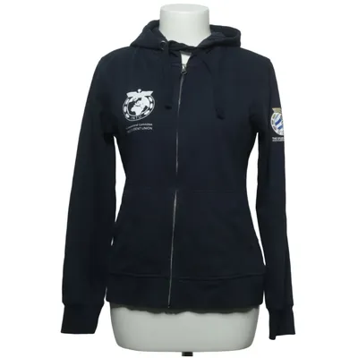 Sweat à capuche (Bleu) de Cottover Coton biologique, Polyester recyclé
