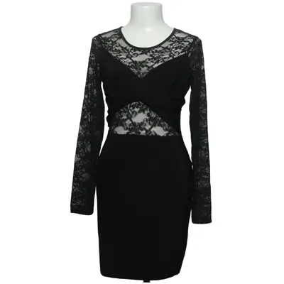 Jurk (Zwart) van Club L Elastaan, Polyester