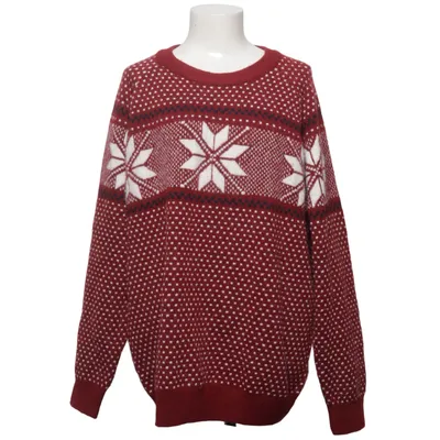 Julesweater (Rød, Hvid) fra MyWear Woman Akryl, Elastan, Polyester