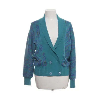 Cardigan (Bleu, Multicolore) de Freya Acrylique, Laine