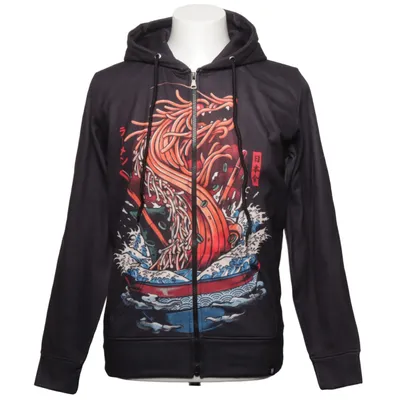 Sweat à capuche (Noir, Multicolore) de Hoodie Lab Polyester