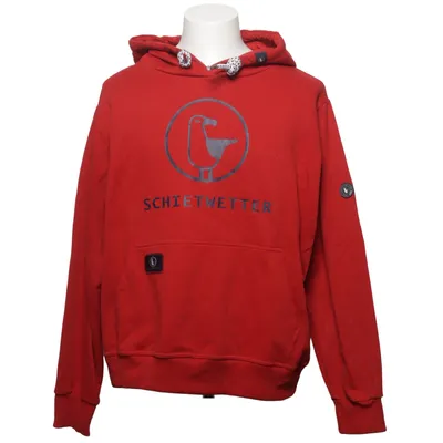 Sweat à capuche (Rouge) de Schietwetter Coton, Polyester