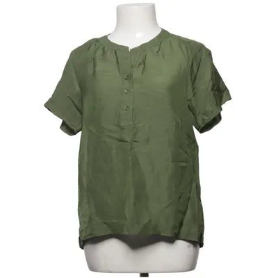 Blouse (Vert) de Trenery Lin, Lyocell, Viscose