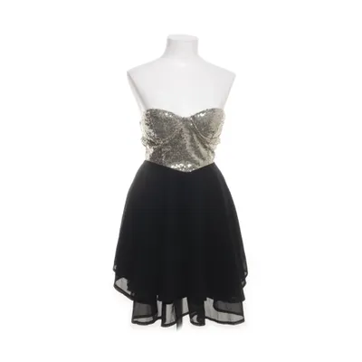 Cocktailklänning (Guldfärgad, Svart) från Te Amo Polyester