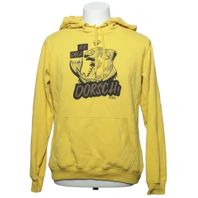Sweat à capuche (Jaune) de Derbe Coton biologique, Polyester recyclé