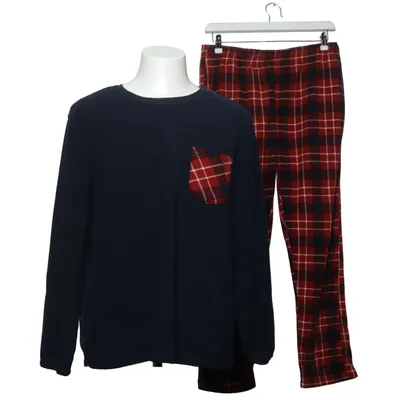 Pyjama (Rood, Zwart) van Livergy Gerecycled polyester