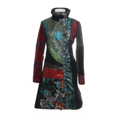 Kappa (Svart, Flerfärgad) från Desigual Bomull, Metallfiber, Polyester, Ull, Viskos