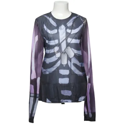 Langærmet t-shirt (Sort, Lilla, Flerfarvet) fra Fortnite Polyester