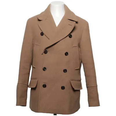 Cabanjacke (Braun) von Mango Man Acryl, Baumwolle, Polyester, Viskose, Wolle