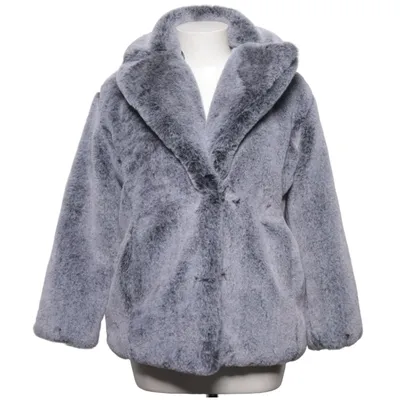 Vinterjacka (Grå) från Topshop Petite Pälsimitation, Polyester