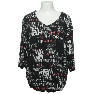 Top (Black, White, Red) from THEA 42 plus Elastane, Viscose