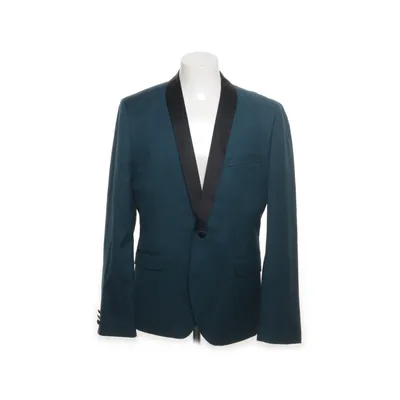 Blazer (Groen) van H&M Polyester, Wol, Viscose
