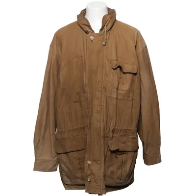 Leather jacket (Brown) from Banana Republic Acetate, Cotton, Leather, Nylon