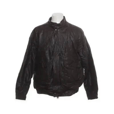 Läderjacka (Brun) från St Michael Acetat, Nylon, Polyester, Skinn