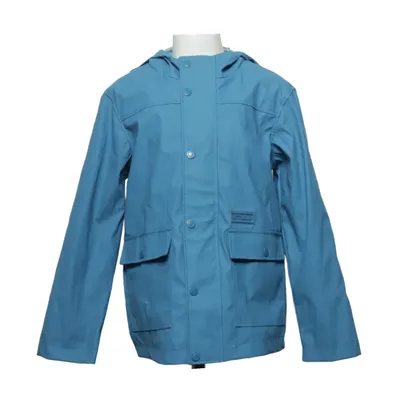 Rain jacket (Blue) from Alive Cotton, Polyester, Polyurethane, Viscose