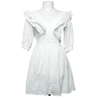 Jurk (Wit) van H&M Trend Katoen, Viscose