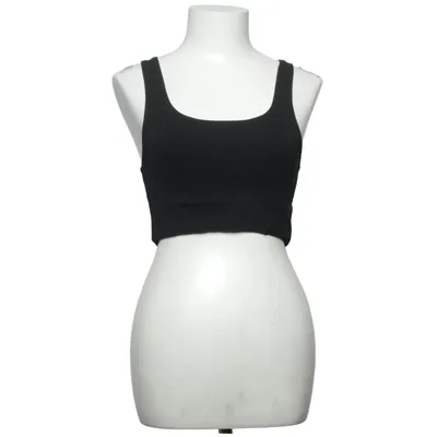 Crop top (Sort) fra Bread & Boxers Bomuld, Elastan