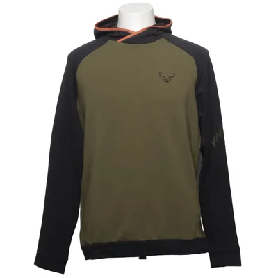 Sweat à capuche (Gris, Vert) de Dynafit Élasthane, Lyocell, Polyester