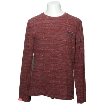 Long sleeve T-shirt (Red) from Superdry Cotton