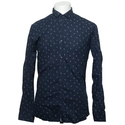 Shirt (Blauw, Meerkleurig) van Father & Sons Katoen