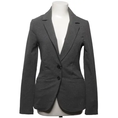 Blazer (Grå) fra Saint Tropez Bomuld, Elastan, Polyester