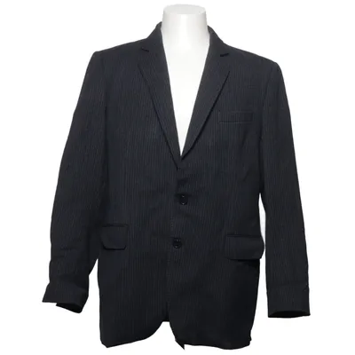 Blazer (Grå, Blå) fra Strands Viscose, Uld
