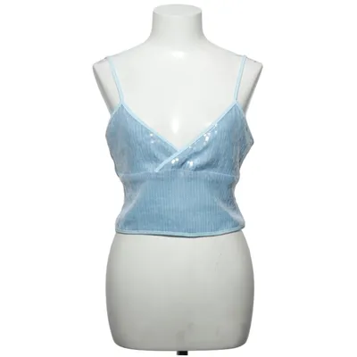 Top (Blauw) van Shein Elastaan, Polyester