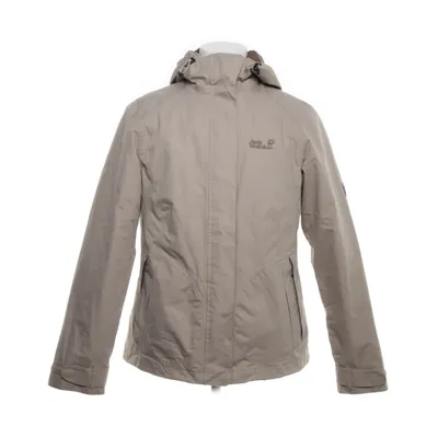 Vinterjakke (Beige) fra Jack Wolfskin Polyester, Bomuld