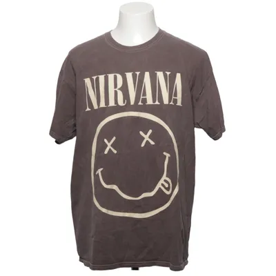 T-shirt (Marron) de Nirvana Coton