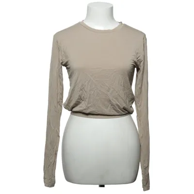 T-shirt à manches longues (Beige) de Peonias Élasthane, Viscose
