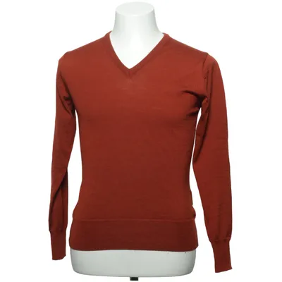 Pullover (Red) from Laksen Merino wool