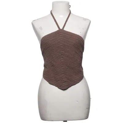 Halterneck top (Brun) fra Bik Bok
