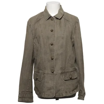 Jakke (Grøn) fra G & Fa Bomuld, Elastan, Polyester