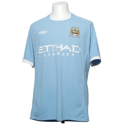 Fodboldtrøje (Blå) fra Umbro Bomuld, Elastan, Polyester