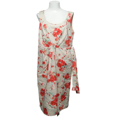 Dress (Beige, Red) from Bravissimo Cotton, Elastane, Polyester