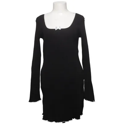 Kjole (Sort, Hvid) fra Divided by H&M Bomuld, Elastan