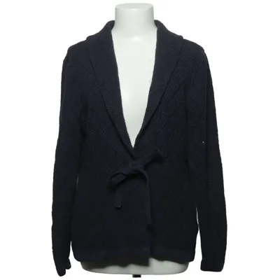 Cardigan cache-cœur (Bleu) de Sincerely Loved Coton