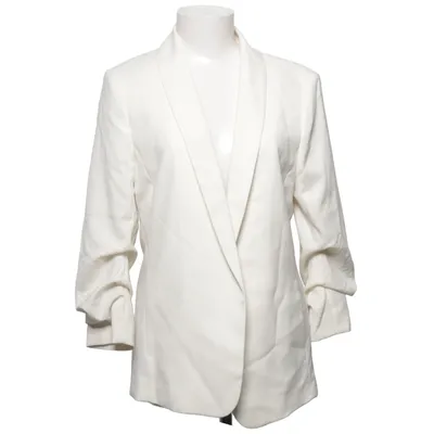 Blazer (Beige) fra H&M Modern Classic Elastan, Polyester, Viscose
