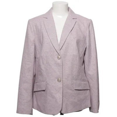 Blazer (Roze) van Mona Polyester, Wol