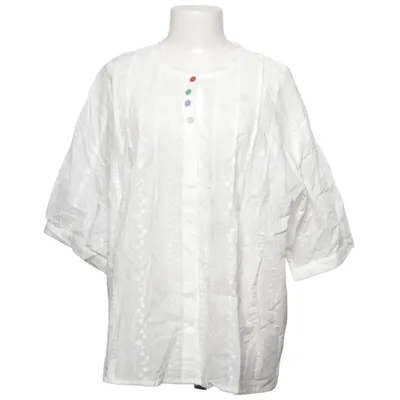 Blouse (Blanc) de Buykud Coton
