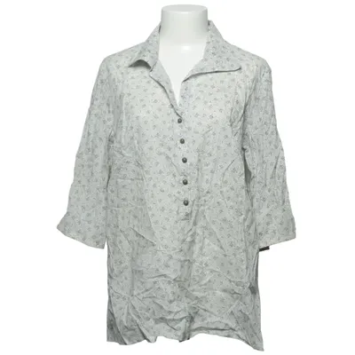 Blouse (Wit, Zwart) van Greenhouse Katoen