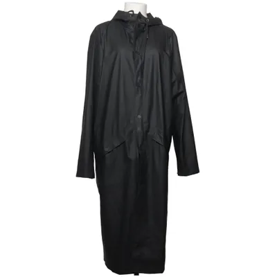 Regnfrakke (Sort) fra Rains Polyester, Polyurethan