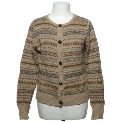 Cardigan (Beige, Marron, Multicolore) de Zara Knit Angora, Coton, Polyamide, Viscose