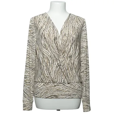 Blus (Beige, Svart, Vit) från H&M Modern Classic Elastan, Polyester