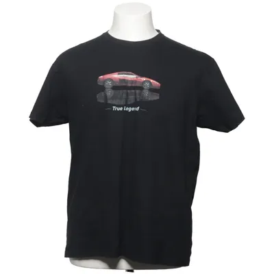 T-shirt (Svart, Röd) från My Star Bomull